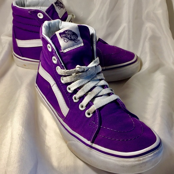 Vans Shoes - Vans Unisex-Adult Sk-8 Hi//Purple Sneaker High Top